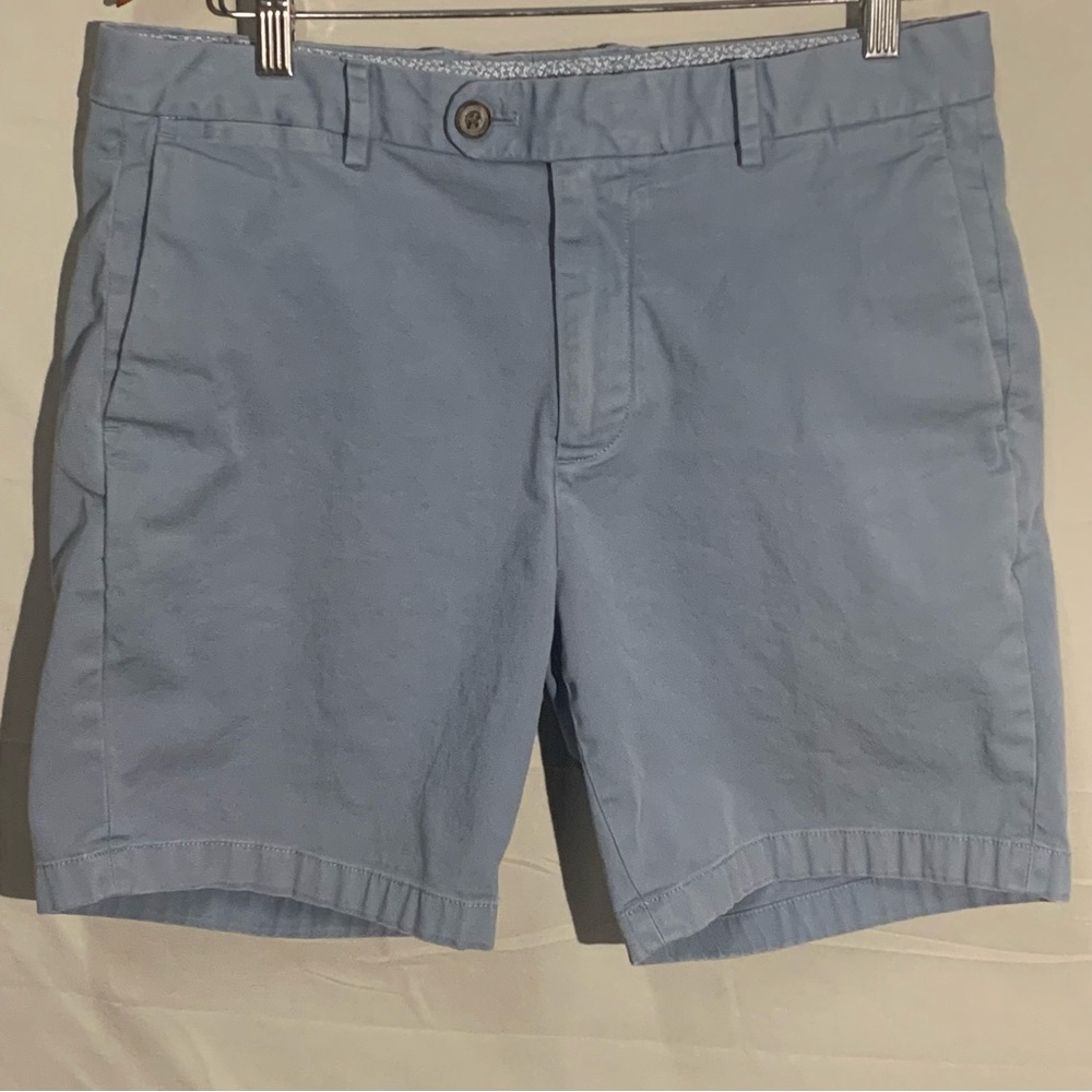 Bonobos Shorts Mens 32 Blue Chino Button Fly LightWeight Formal Summer Golf